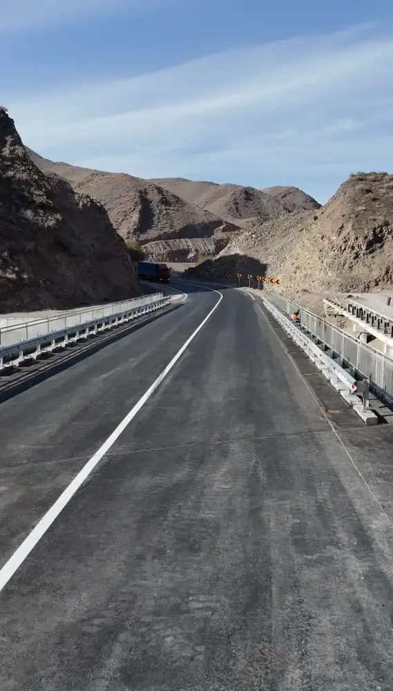 В области Жетісу завершен ремонт автодороги Сарыозек – Коктал (6)