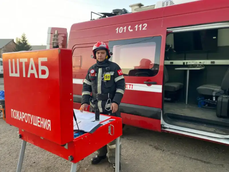 Пожарный из Алматы служит на благо страны Астане