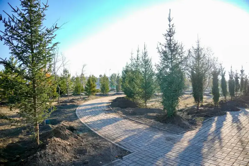 Более 1 млн зеленых насаждений высадят в Астане в текущем году (4)