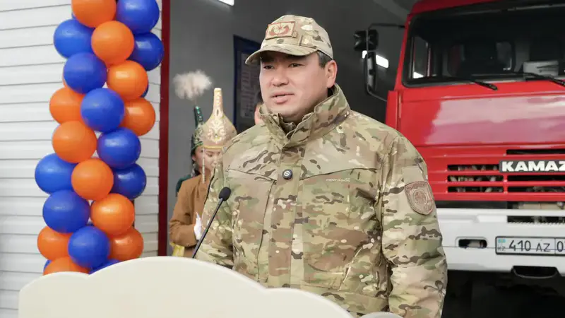 Новый добровольный пожарный пункт в Западно-Казахстанской области Астане
