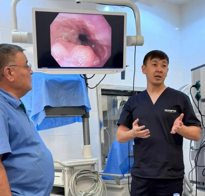 Обучение узбекских врачей-эндоскопистов: новые подходы к диагностике кишечных заболеваний Астане