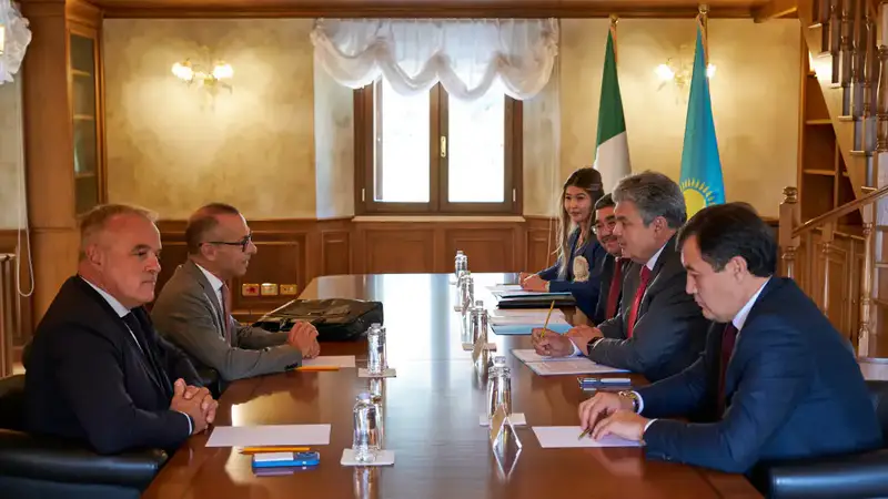 Министр иностранных дел Казахстана встретился с главами ведущих итальянских компаний (4)