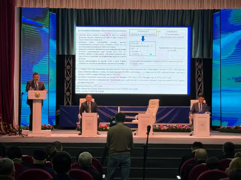 Влияние встречи вице-министра здравоохранения на развитие медицинских услуг в Западно-Казахстанской области Астане