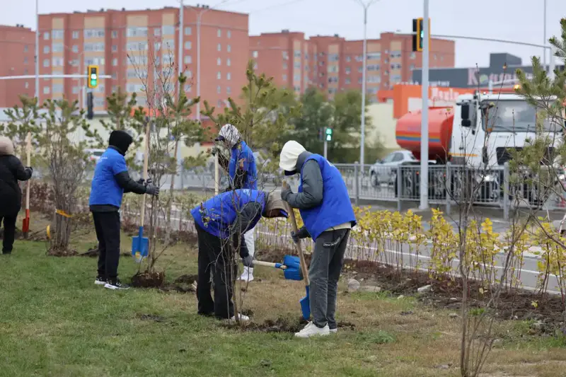 Более 30 тысяч акмолинцев вышли на субботники в рамках акции «Таза Қазақстан» (4)