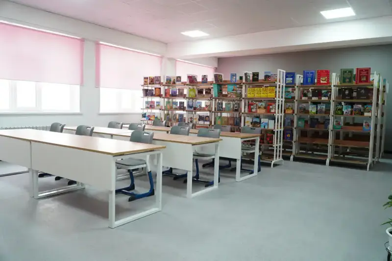 В Акмолинской области построена новая школа взамен аварийной (6)