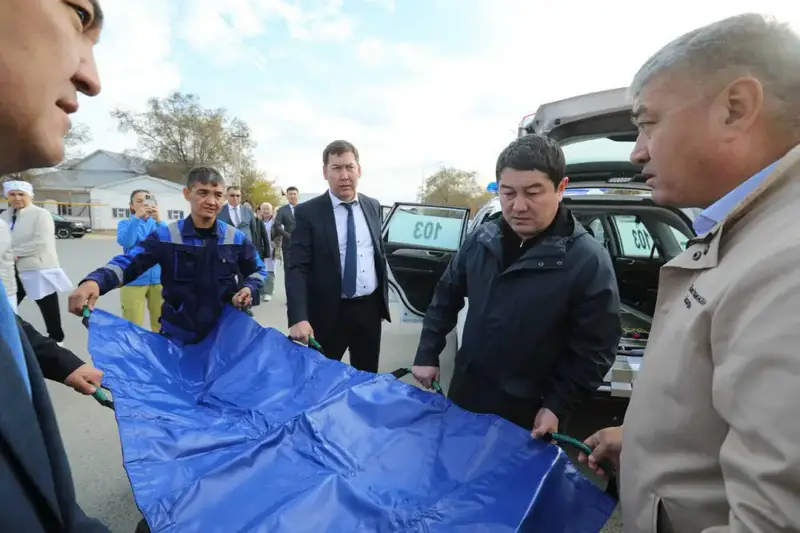 Нурдаулет Килыбай поручил ускорить ремонт больницы и восстановить работу газорегулирующей станции в Бейнеуской районе (8)