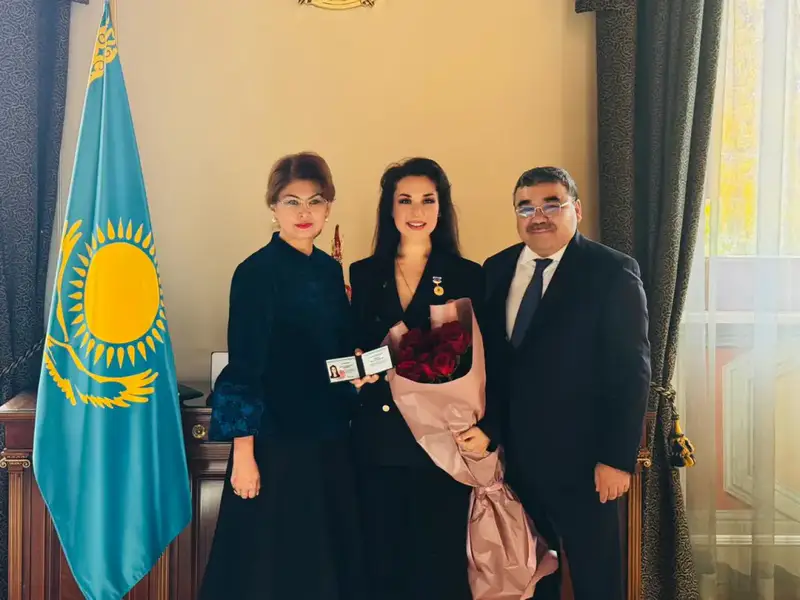 Указом Президента Казахстана награждена оперная певица Мария Мудряк (10)