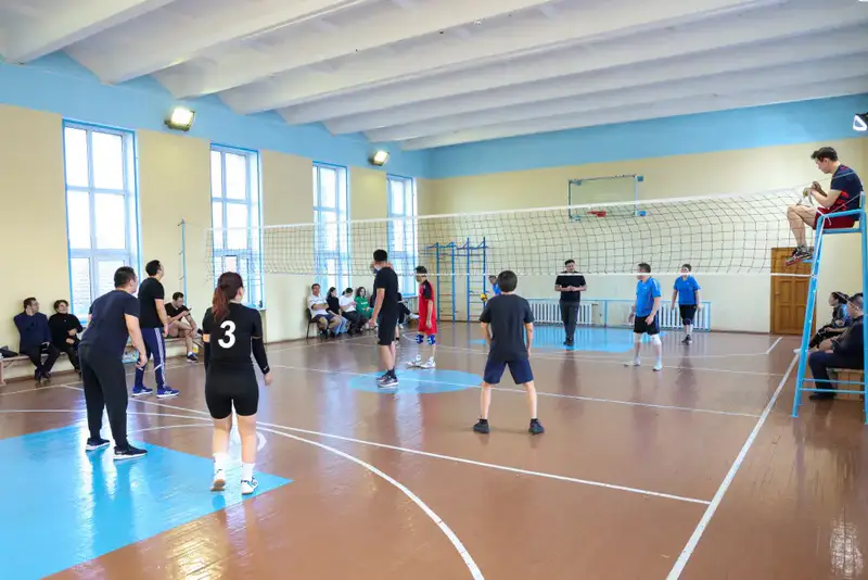 В преддверии празднования Дня Республики в Академии правосудия при Высшем Судебном Совете состоялся товарищеский турнир по волейболу (3)