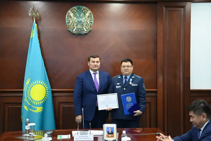 Назначение Шаймердена Есенкелдиева начальником Департамента уголовно-исполнительной системы Актюбинской области Астане