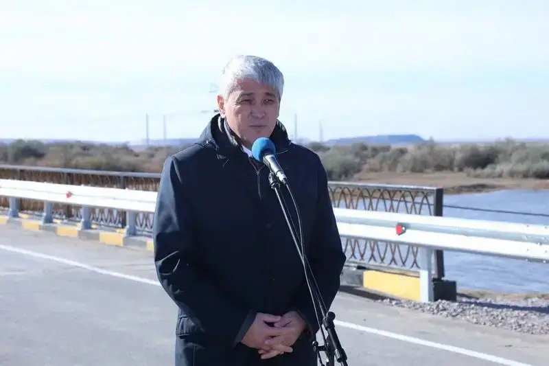 В Карагандинской области открыли новый мост через Нуру (9)