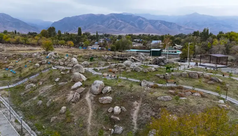 «Таза Қазақстан»: в Жетісу создали парк с сохранением природного ландшафта (9)