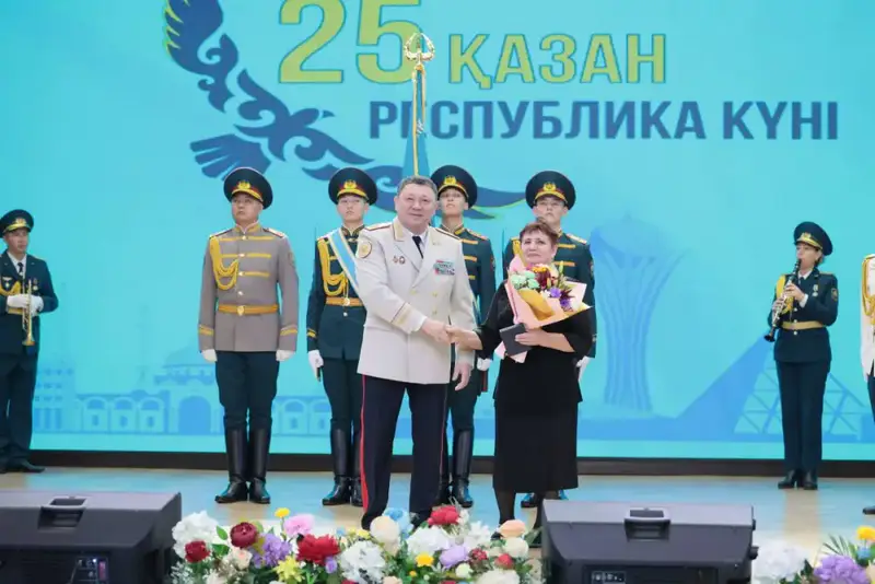 Международное признание: МВД отмечает заслуги героев на День Республики Астане