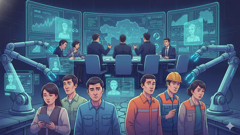 Вице-министр искусственного интеллекта и цифрового развития Дмитрий Мун сообщил о потенциальной угрозе увольнения до 1 миллиона казахстанцев к 2030 году из-за внедрения технологий ИИ. Правительство Казахстана разрабатывает стратегии для смягчения последст Астане