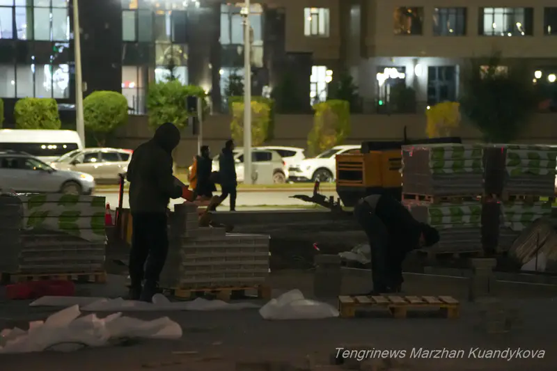 Ночная Астана