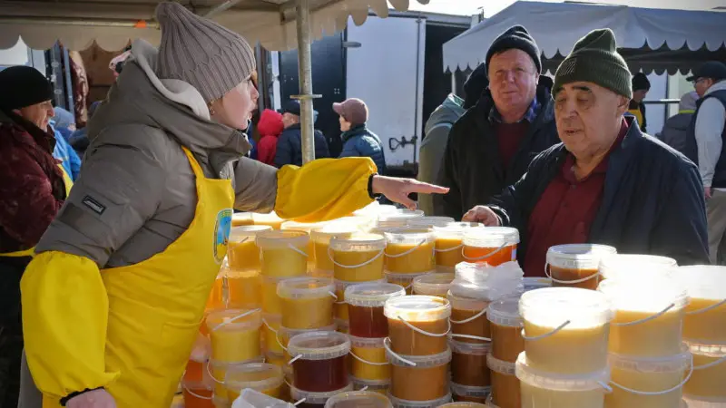 Павлодарские фермеры укрепляют связи с потребителями на ярмарке в Астане Астане