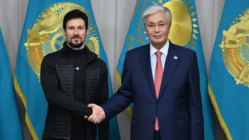 Токаев и Дуров обсудили будущее ИИ: как новые технологии могут изменить общество Астане