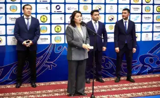 Открытие Чемпионата Казахстана по дзюдо в Дворце спорта Баянтау