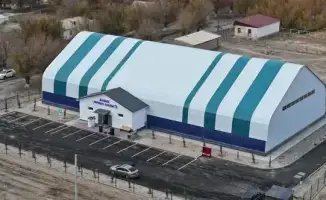 Созакский район крытая площадка мини-футбол День Республики Туркестан