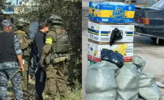 62 кг марихуаны и оружие: полиция в действии!