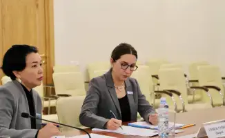 С. Жакупова и Д. Гувен Гурес обсудили гендерное равенство в Казахстане