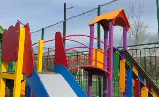 Новые детские и спортивные площадки в Целинограде