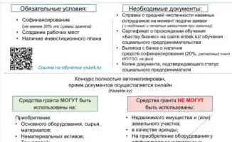 Конкурс грантов для социальных предпринимателей в Астане