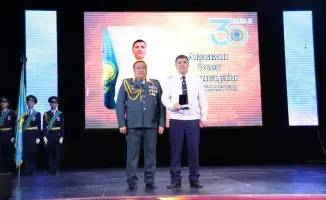 В Карагандинской области прошло торжественное мероприятие в честь 30-летия Министерства по чрезвычайным ситуациям