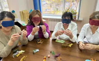 День открытых дверей библиотеки для слепых и слабовидящих в Алматы