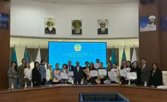 В Астане состоялось награждение победителей конкурса по популяризации государственного языка «Жарнама – тіл тазалығының көрінісі»