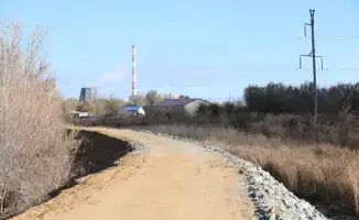 Укрепление береговой линии реки Жинишке в Актобе: 80% работ завершено для предотвращения весенних паводков