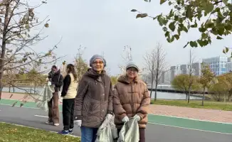 Сотрудники Комитета участвуют в экологической акции «Таза Қазақстан» для улучшения санитарного состояния города