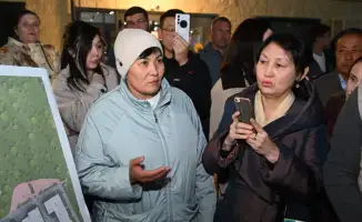 Встреча акима Алматы с жителями Auezov City обсуждение реконструкции резервуара Думан