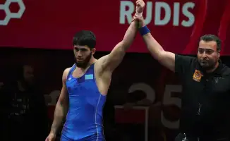 Казахстанский борец Омар Сатаев завоевал бронзовую медаль на чемпионате мира U23 в Сербии