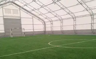 Крытый футбольный стадион в посёлке Мойынты Шетского района