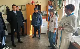 Омбудсмен Артур Ластаев в колонии Караганды