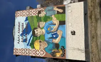 Новые муралы Жетісу: экология и гражданственность