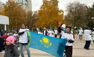 Флешмоб в Сарыарке: Патриотизм под ритмы танца!