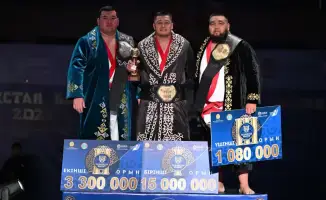 Қазақстанда ұлттық спорттың дамуы: Марат Байқамұров «Қазақстан барысы – 2025» турнирінде жеңіске жетті