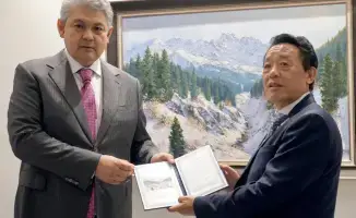 Министр иностранных дел Казахстана Ермек Кошербаев обсудил сотрудничество с Генеральным директором ФАО и открыл комнату 'Казахстан' в Риме