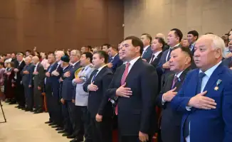 Аким области Н. Налибаев озвучил достижения региона на мероприятии, посвященном Дню Республики