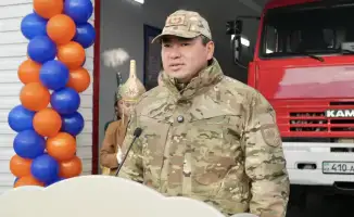 Новый добровольный пожарный пункт в Западно-Казахстанской области