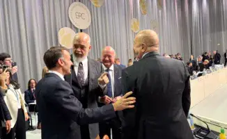 Премьер Албании Эди Рама пошутил над Трампом на саммите в Копенгагене перед Макроном и Алиевым