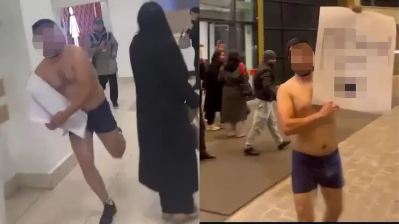 Казахстанец в нижнем белье: забег за квартирой обернулся 15 сутками за решеткой Астане