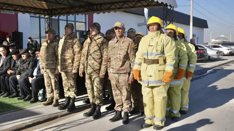 Глава МЧС открыл в селе Карамурт новый ДПФ «Ауыл құтқарушылары» (7)
