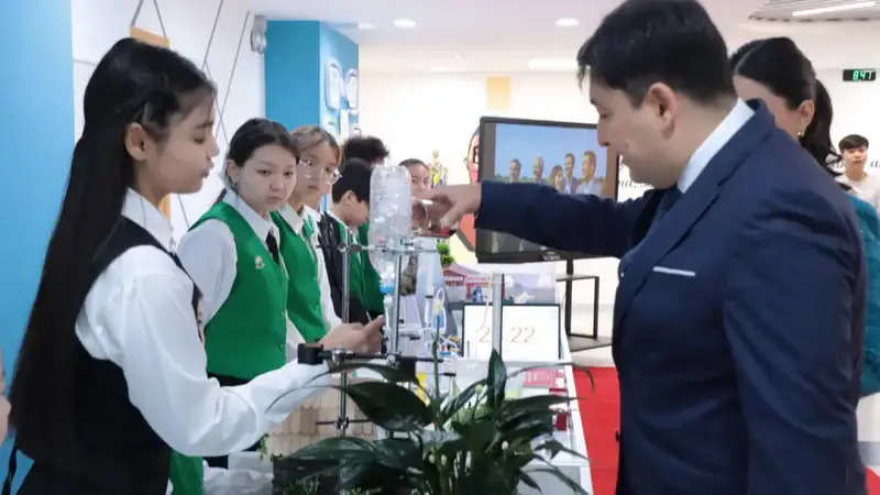 Более тысячи школьников Кызылординской области приняли участие в открытом уроке на тему экономии воды (4)