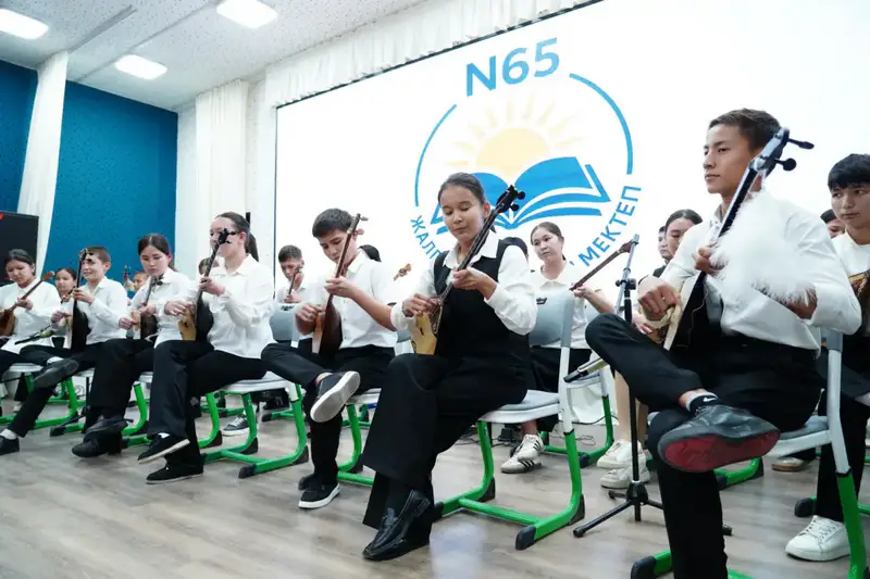 В ТУРКЕСТАНСКОЙ ОБЛАСТИ ОТКРЫЛАСЬ ЕЩЁ ОДНА ШКОЛА В РАМКАХ ПРОЕКТА «КЕЛЕШЕК МЕКТЕПТЕРІ» (9)