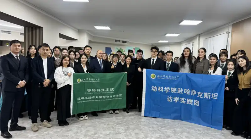 Вице-министр ознакомилась с научными проектами и инфраструктурой Kozybayev University (4)