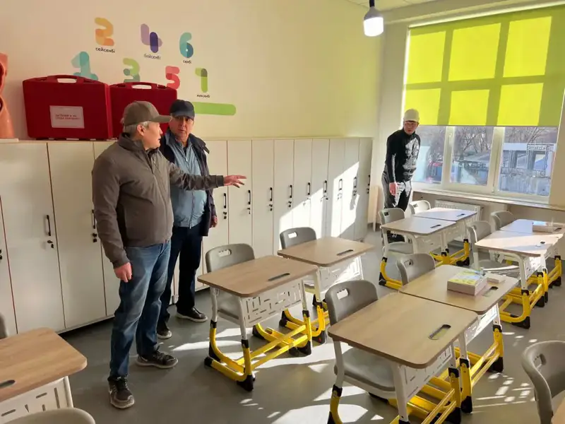 В Алматы завершается строительство 8 школ почти на 12 тыс. мест (2)