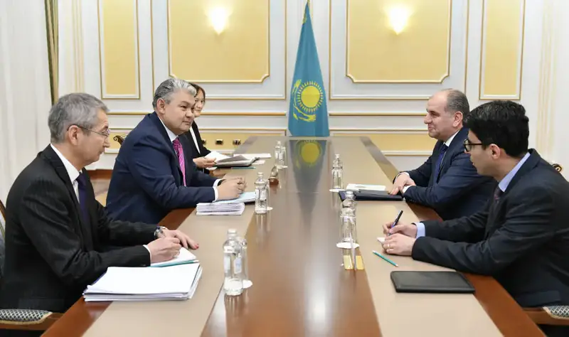 Министр иностранных дел Казахстана принял Посла Армении (3)