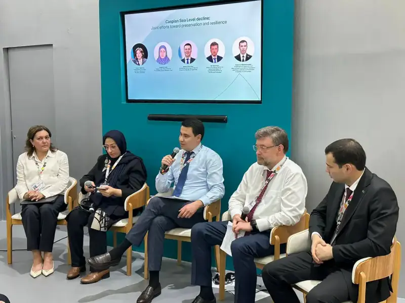 Сайд-ивент посвящённый снижению уровня Каспийского моря (4)